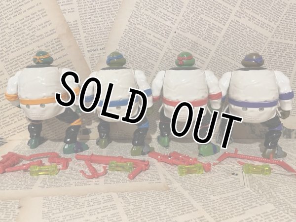 画像5: TMNT/Action Figure(Night Ninja Turtles set/Loose) (5)