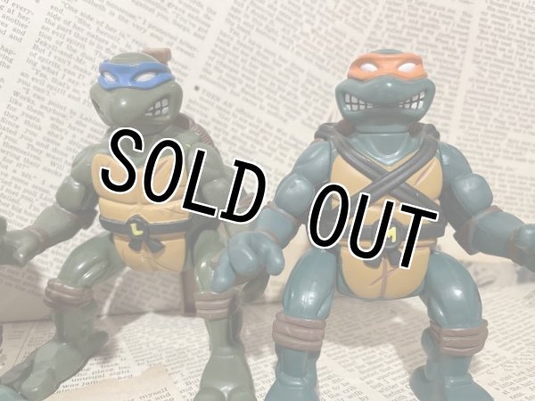 画像3: TMNT/Action Figure(Ninja Action Turtles set/Loose) (3)