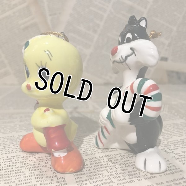 画像2: Tweety & Sylvester Cat/Ornament set(1977) (2)