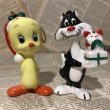 画像1: Tweety & Sylvester Cat/Ornament set(1979) (1)