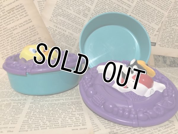 画像2: Tweety & Sylvester Cat/Container set(90s) (2)