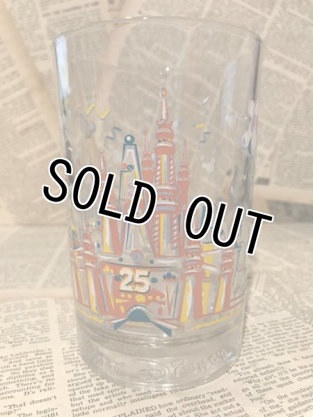 画像2: Walt Disney World/25th Anniversary Glass(90s) GL-013 (2)