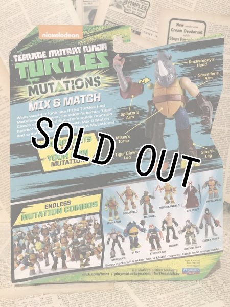 画像3: TMNT/Action Figure(2015/Mix & Match Rocksteady/MOC) (3)