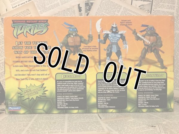画像3: TMNT/Action Figure(2002/Shredder's Revenge set) (3)