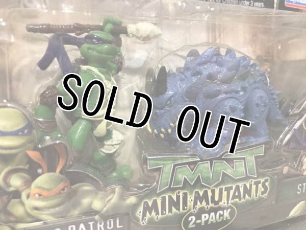 画像2: TMNT/Action Figure(2008/Mini Mutants 2-Pack set/MOC) (2)