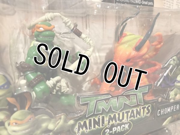 画像3: TMNT/Action Figure(2008/Mini Mutants 2-Pack set/MOC) (3)