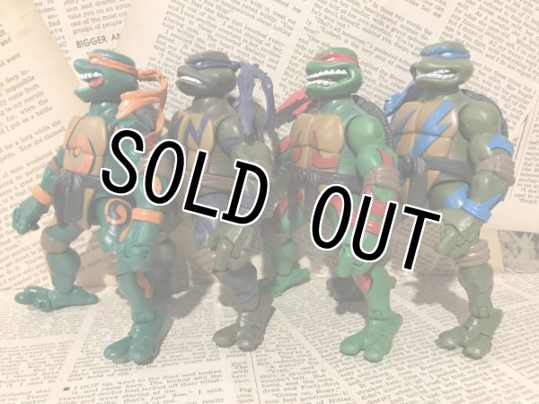 画像2: TMNT/Action Figure(2003/Mystic Fury Turtles set/Loose) (2)