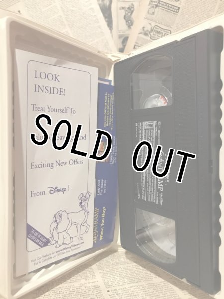 画像3: VHS Tape(Lady and the Tramp) (3)
