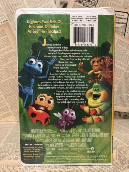 画像2: VHS Tape(A Bug's Life) VT-016 (2)
