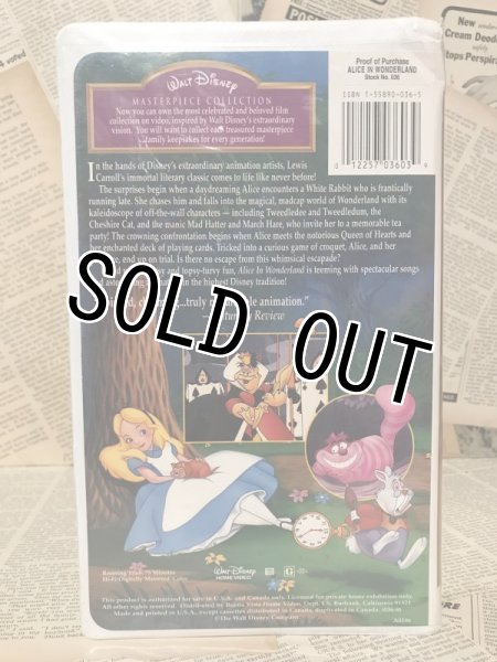 画像2: VHS Tape(Alice in Wonderland) (2)