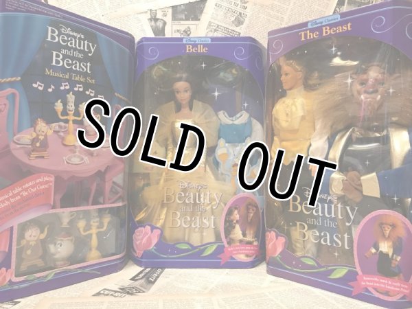 画像1: Beauty and the Beast/Doll set(90s/MIB) (1)