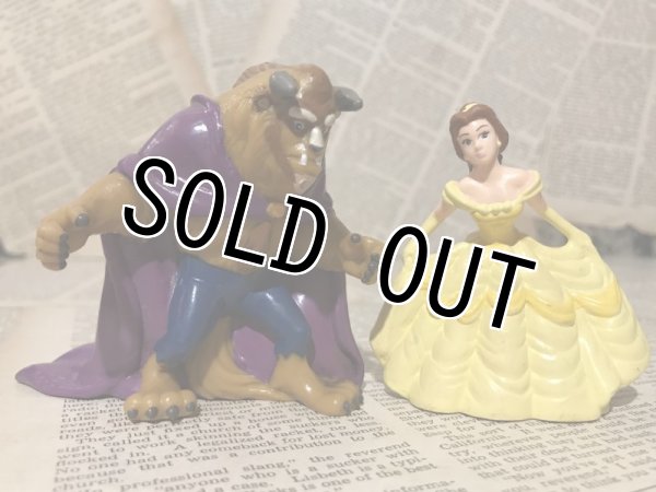 画像1: Beauty and the Beast/PVC Figure set(90s) (1)