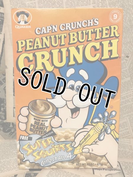 画像1: Cereal Box(1993/Cap'n Crunch's Peanuts Butter Crunch) (1)