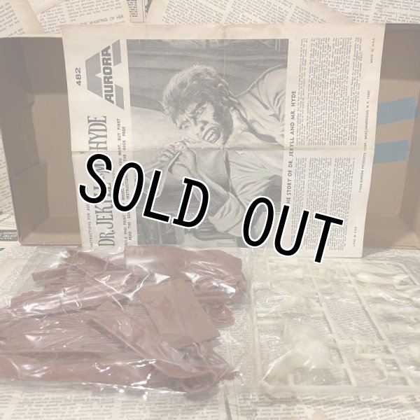 画像3: Dr. Jekyll as Mr. Hyde/Plastic Model Kit(70s/Aurora) MT-019 (3)