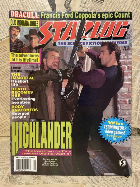 画像1: STARLOG Magazine(1992/#185) BK-027 (1)