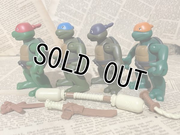 画像2: TMNT/Action Figure(2004/Toddler Turtles set/Loose) TM-093 (2)