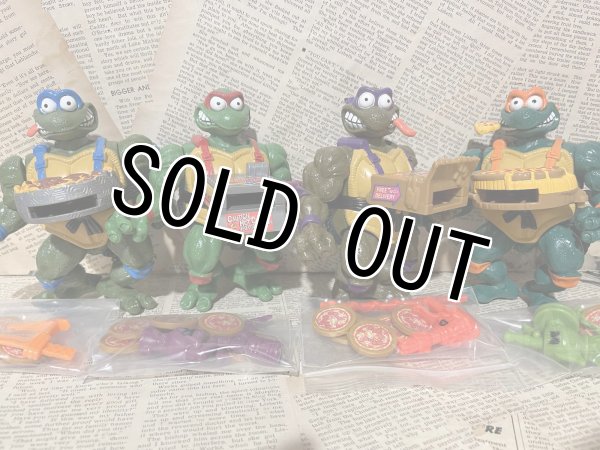 画像1: TMNT/Action Figure(Pizza Tossin' Turtles set/Loose) (1)