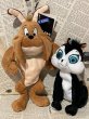 画像1: Looney Tunes/Beans Plush set(90s/Marc Anthony & Pussyfoot) (1)