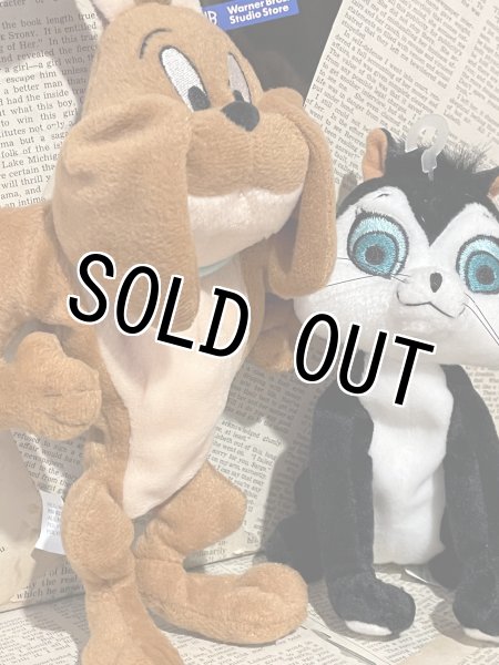画像2: Looney Tunes/Beans Plush set(90s/Marc Anthony & Pussyfoot) (2)