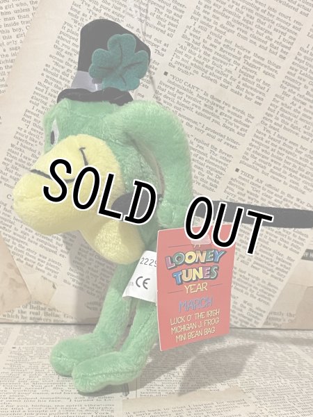 画像2: Looney Tunes/Mini Beans Plush(90s/MJ Frog) (2)
