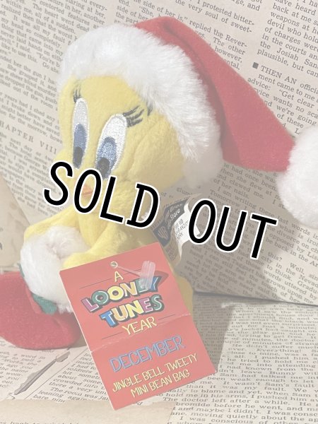 画像2: Looney Tunes/Mini Beans Plush(90s/Tweety) (2)