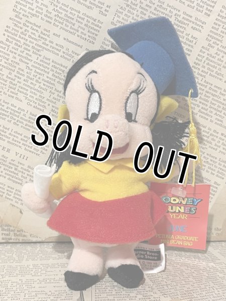 画像1: Looney Tunes/Mini Beans Plush(90s/Petunia) (1)