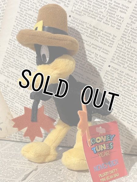 画像2: Looney Tunes/Mini Beans Plush(90s/Daffy Duck) (2)