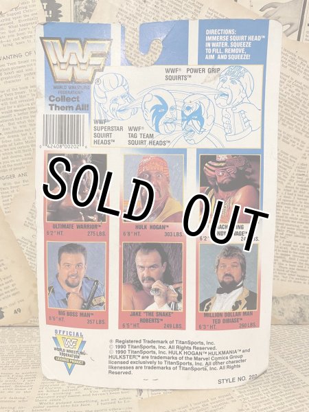 画像3: WWF/Squirt head(Hulk Hogan/with card) WW-001 (3)
