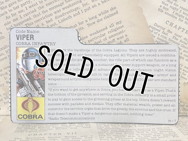 画像4: G.I. Joe/Action Figure(Viper/v1/Loose) (4)