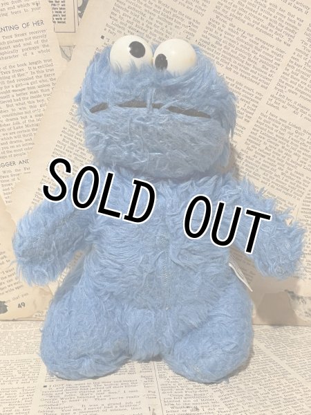 画像1: Sesame Street/Plush(70s/Cookie Monster/20cm) JH-023 (1)