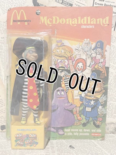 画像1: McDonaldland Characters/Figure(Hamburglar/with card) (1)