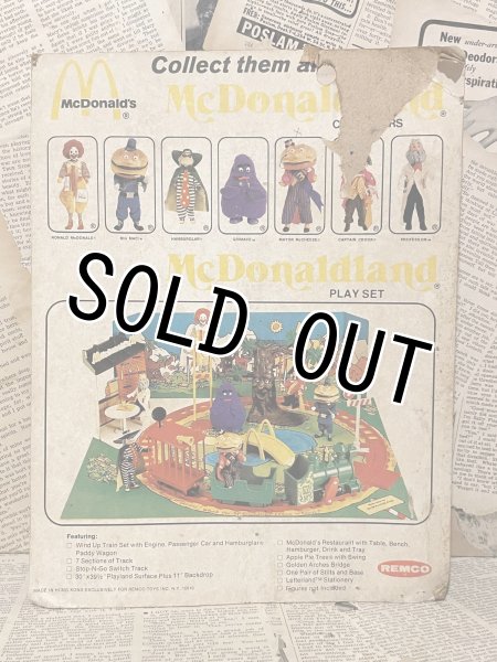 画像2: McDonaldland Characters/Figure(Hamburglar/with card) (2)