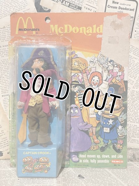 画像1: McDonaldland Characters/Figure(Captain Crook/with card) (1)