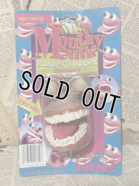 画像1: Mr. Mouthy Mouth/Finger Puppet(90s/MOC) (1)