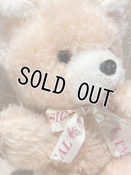 画像2: Musical Bear/Plush(80s/30cm) CD-014 (2)
