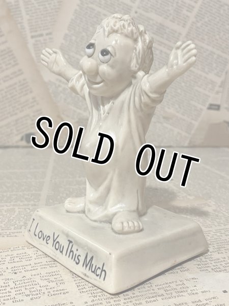 画像2: Vintage Figurine Message Statue(70s/013) (2)