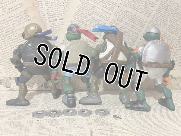 画像3: TMNT/Action Figure(2004/Battle Bike Turtles set/Loose) TM-119 (3)