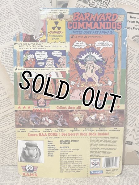 画像4: Barnyard Commandos/Action Figure(Sergeant Woolly Pullover/with card) OA-023 (4)