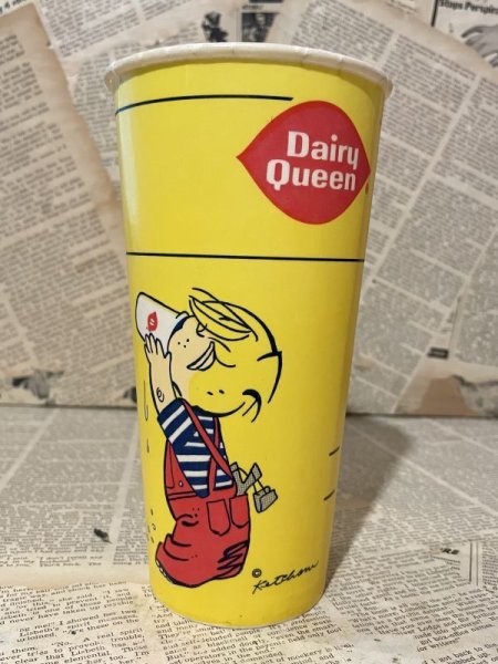 画像1: Dennis The Menace/Wax Paper Cup(70s) OC-004 (1)