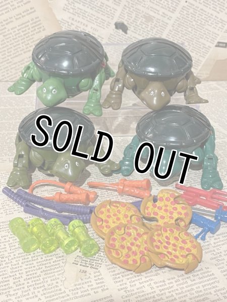 画像4: TMNT/Action Figure(90s/Mutation Turtles set/Loose) TM-121 (4)