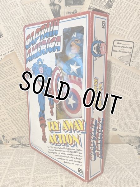 画像2: Captain America Fly-Away/12" Figure(70s/mego/MIB) MA-007 (2)