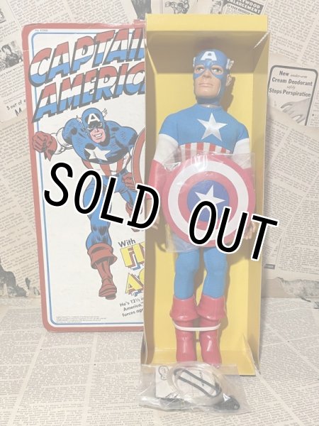 画像4: Captain America Fly-Away/12" Figure(70s/mego/MIB) MA-007 (4)