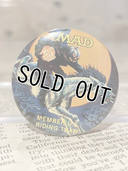 画像1: MAD Magazine/Pinback Button(80s) OC-020 (1)