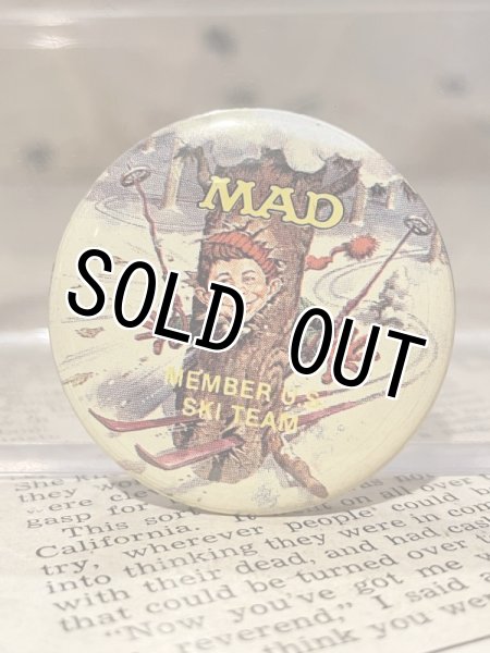 画像1: MAD Magazine/Pinback Button(80s) OC-021 (1)