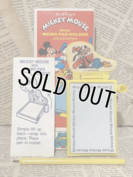 画像1: Goofy/Mini Memo Pad Holder(70s) DI-082 (1)