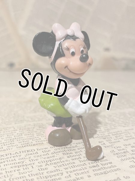 画像1: Minnie Mouse/PVC Figure(80s) DI-076 (1)