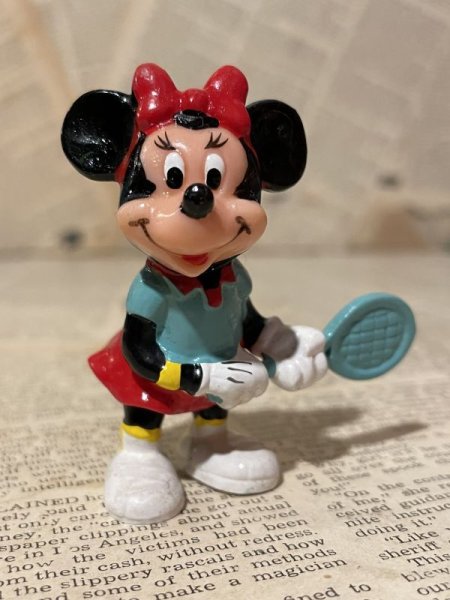 画像1: Minnie Mouse/PVC Figure(80s) DI-077 (1)