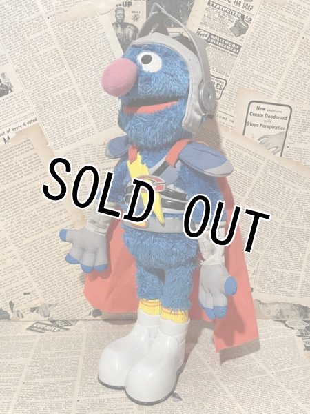 画像2: SESAME STREET/Plush(Super Grover) JH-044 (2)