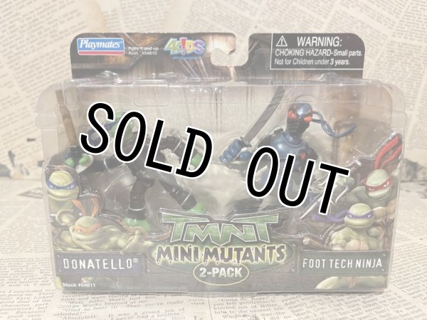 画像3: TMNT/Action Figure(2007/Mini Mutants 2-Pack set/MOC) TM-134 (3)