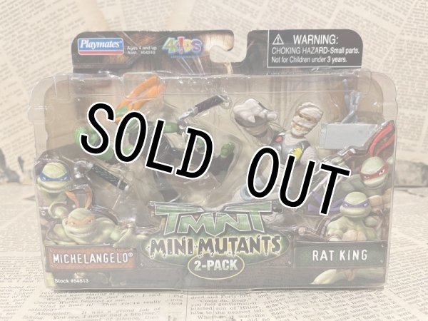 画像4: TMNT/Action Figure(2007/Mini Mutants 2-Pack set/MOC) TM-134 (4)